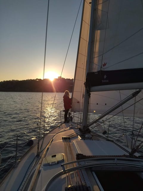2 hours sunset sailing in a sailboat in Platja d'Aro - How much value does $324 offer?