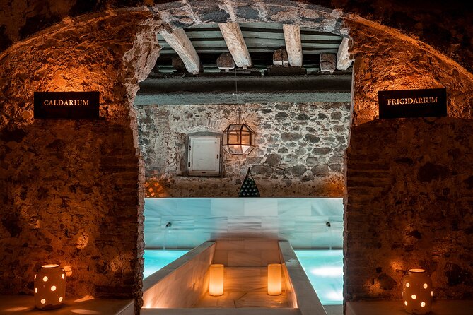 AIRE The Ancient Thermal Baths & 45 min Relaxing Massage - Starting at Aire de Vallromanes