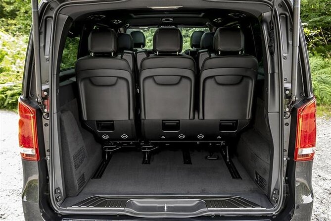 Arrival by Luxury Van Barcelona Airport BCN to Barcelona City - What the Mercedes V Class means for your group