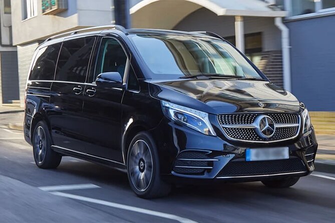 Arrival by Luxury Van Barcelona Airport BCN to Barcelona City - The ride from El Prat to Barcelona City Center
