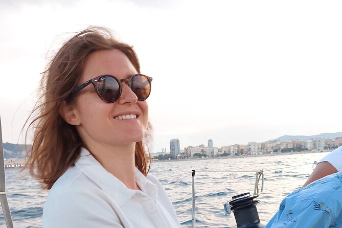 Authentic Barcelona Sailing Tour with Swim & Drinks - Pont del Petroli and the swim stop