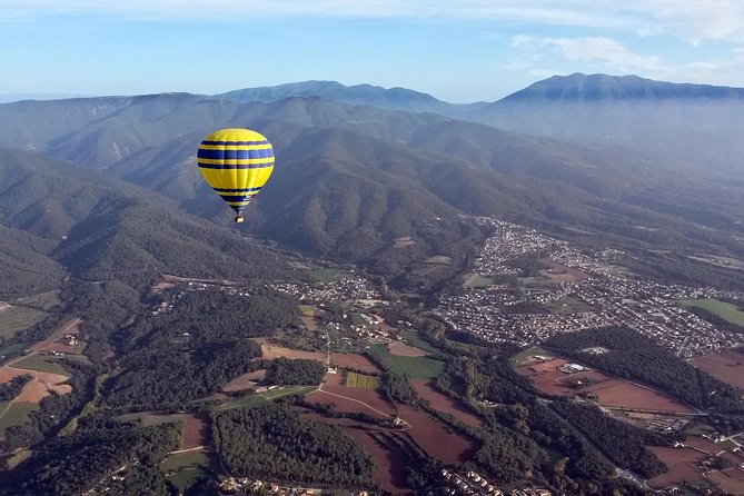Balloon Ride over Catalonia with optional Pick-up from Barcelona - Montseny, Montserrat, and the Pyrenees from above