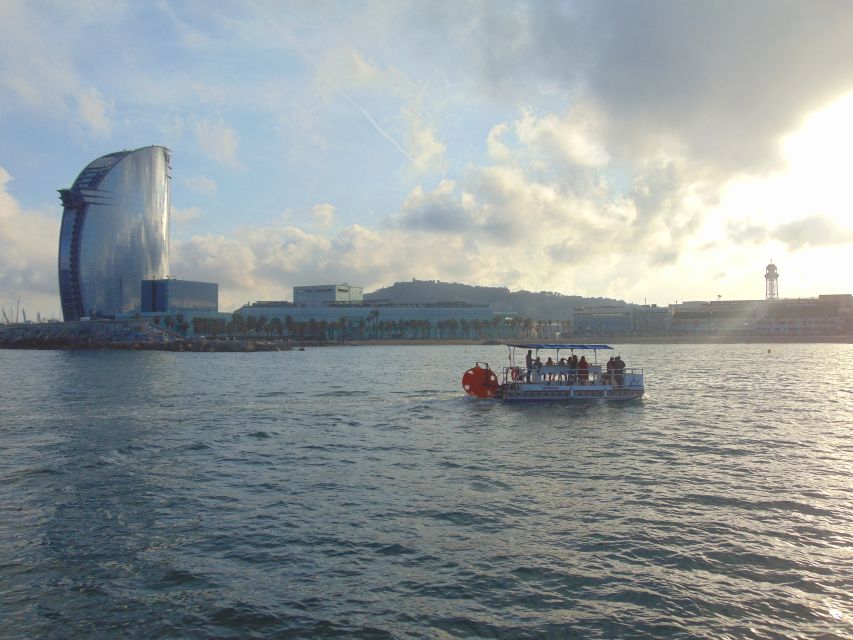 Barcelona: 1.5-Hour Private Scenic Pedal Boat Tour - The Olympic Port departure