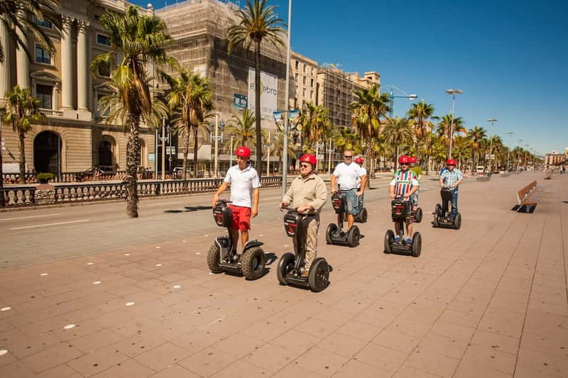 Barcelona: 2-Hour City Sights Guided Segway Tour - Barceloneta, the old fishing district
