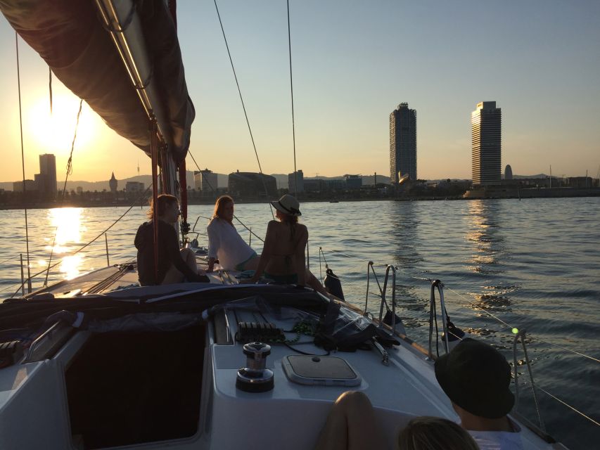 Barcelona: 2-Hour Sunset Sailboat Trip - Barcelona from the Open Sea