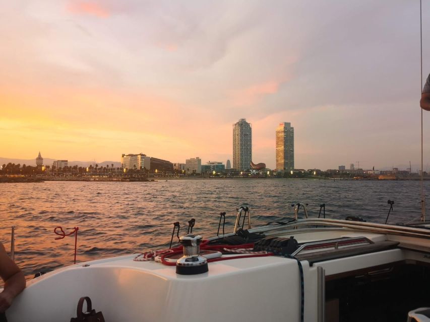 Barcelona: 2-Hour Sunset Sailboat Trip - What the $64 Price Gets You