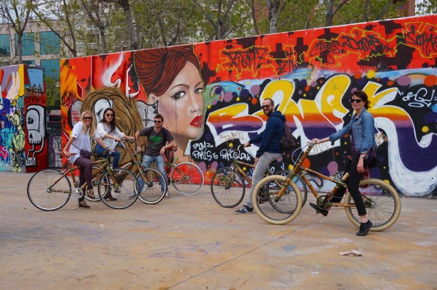 Barcelona: 3.5-Hour Street Art Tour by Bamboo Bike - What the bamboo bicycle adds