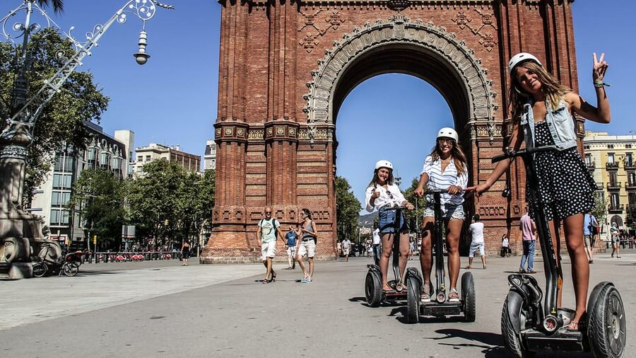 Barcelona: 3-Hour Segway Tour - Ninebot training before you enter the city
