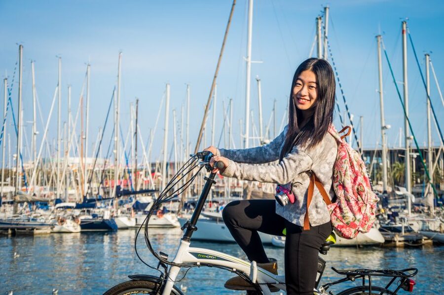 Barcelona: 4-Hour E-Bike Photography Tour - Agbar Tower and Barcelona’s modern side