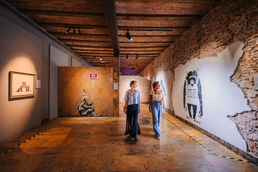 Barcelona: Banksy Museum, Permanent Exhibition Ticket - The exhibition works well for teenagers