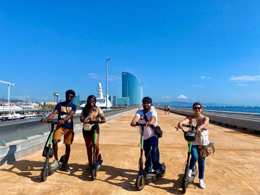 Barcelona: beach E-bike or E-Scooter Tour - Gothic Quarter streets and Port Vell