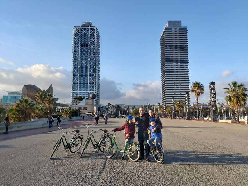 Barcelona: Bike Tour for Families - El Born brings a younger, stylish feel