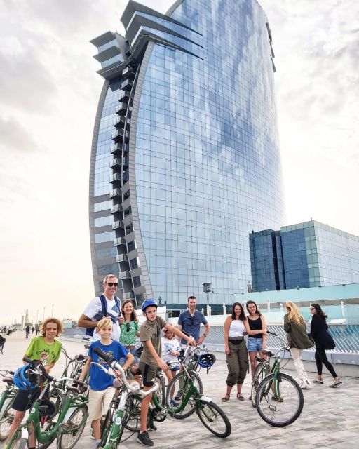 Barcelona: Bike Tour for Families - Meeting at Plaça George Orwell