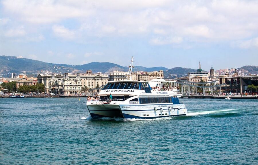 Barcelona: Boat Tour in Las Golondrinas - Barcelona from the water, not the pavement