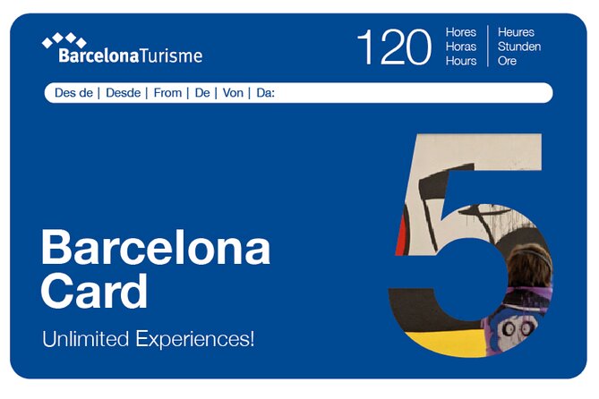 Barcelona Card: Museums + Transport for 72h, 96h or 120h - Airport train and getting around Barcelona