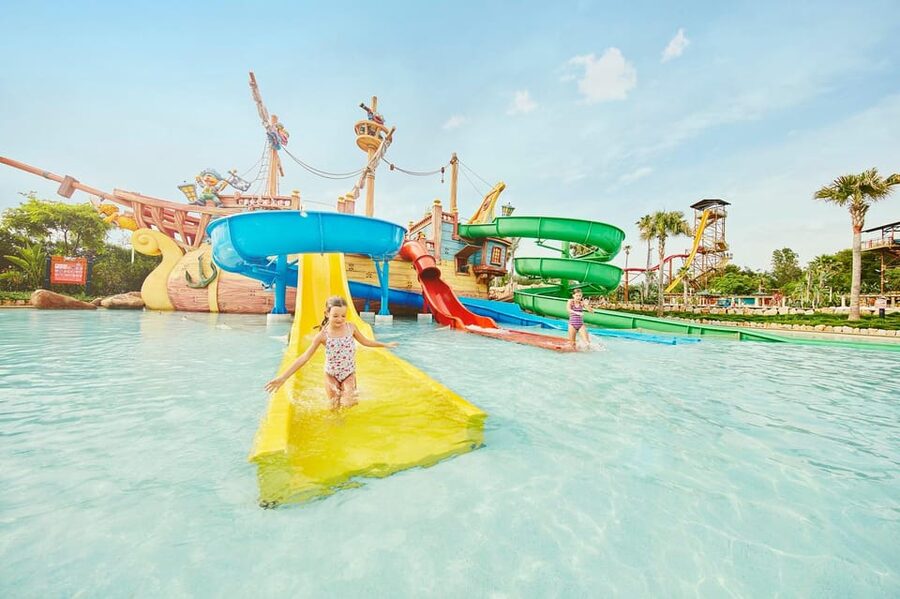 Barcelona: Caribe Aquatic Park Full-Day Ticket with Transfer - Entering Caribe Aquatic Park