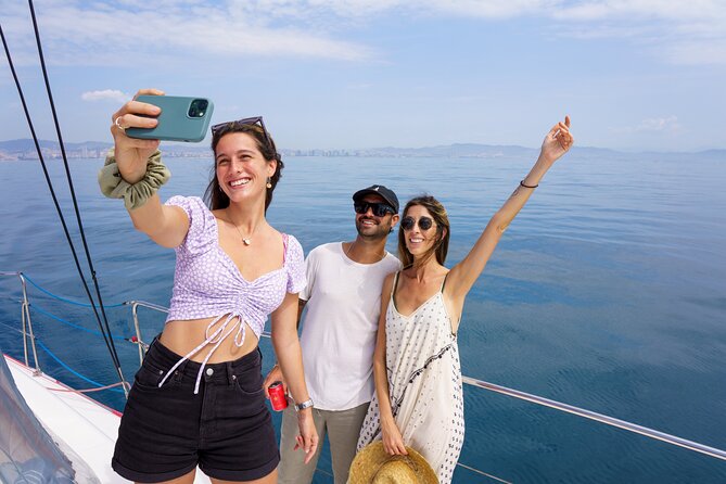 Barcelona Catamaran Cruise with Tapa & Drink Included - Sea conditions can change the whole outing