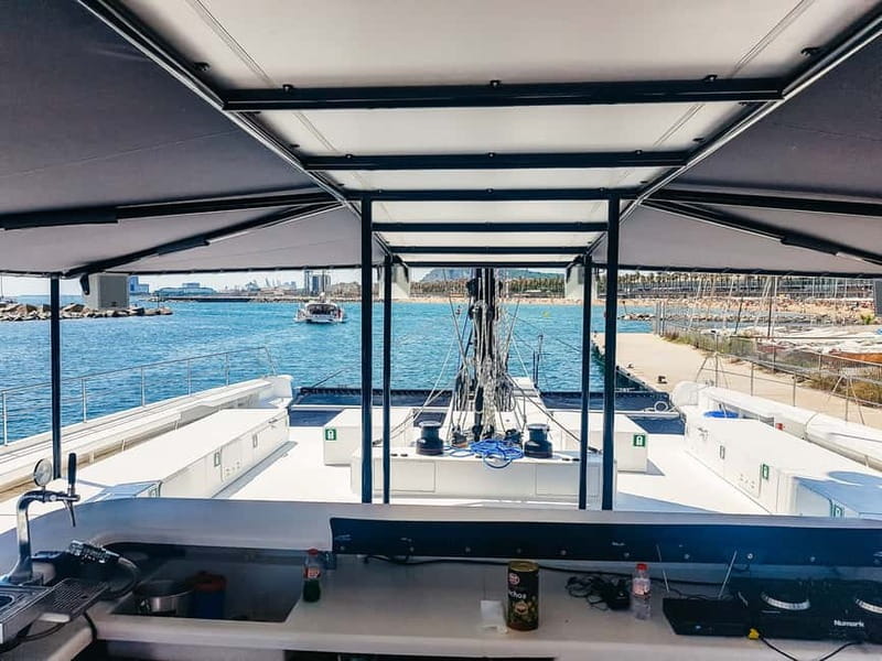Barcelona: Catamaran Party Cruise with BBQ Meal - What comes with the daytime BBQ