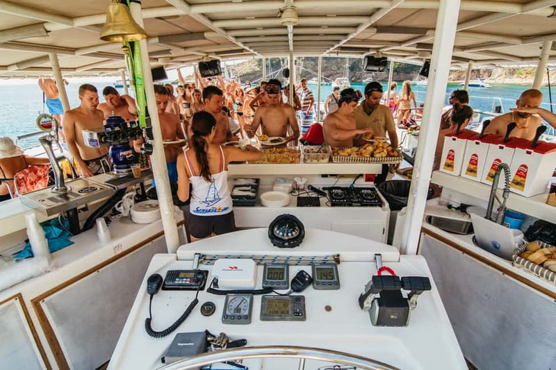 Barcelona: Catamaran Party Cruise with BBQ Meal - The return to Port Olímpic