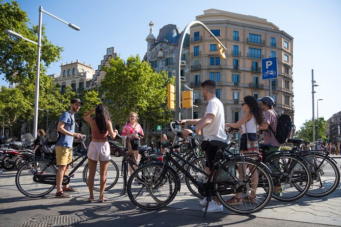 Barcelona City Highlights Bike Tour - Raval closes with street art and modern art