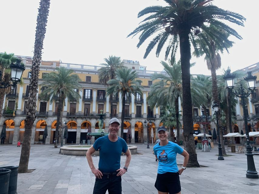 Barcelona: City Highlights Guided Running Tour - Casa Milà closes the Gaudí circuit
