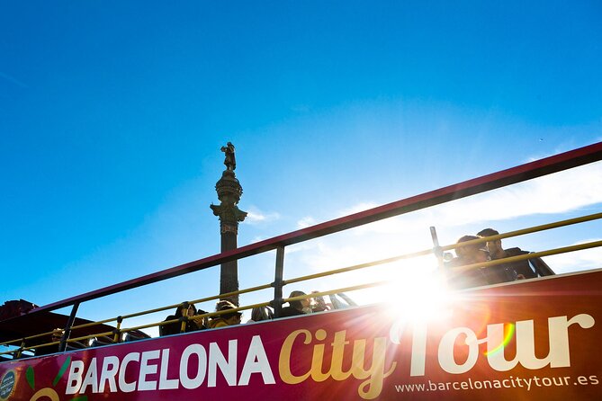 Barcelona City Hop On Hop Off and FC Barcelona Immersive Tour - The green East Route connects Gaudí, the coast, and El Born
