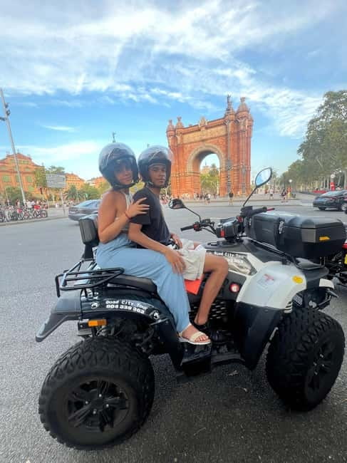 Barcelona: City Sights Electric Quad Tour - What the guide adds to the ride