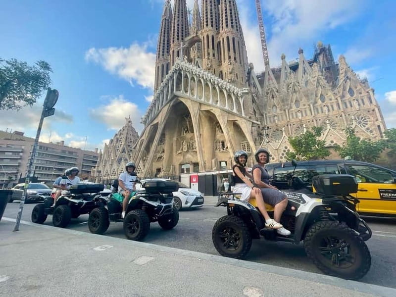 Barcelona: City Sights Electric Quad Tour - Arriving at Carrer de lHospital
