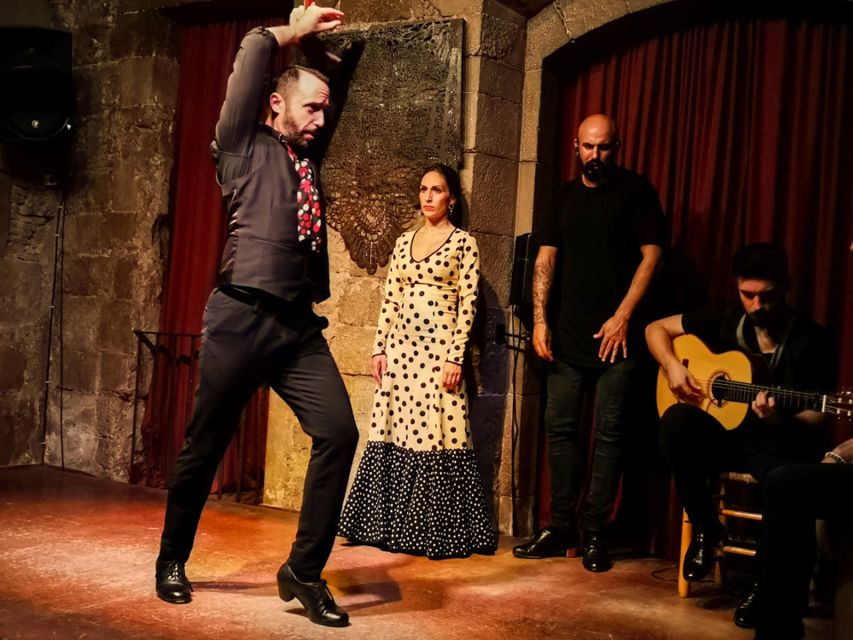 Barcelona: City Tour & Flamenco Show with Wine & Tapas - Guide quality and pace