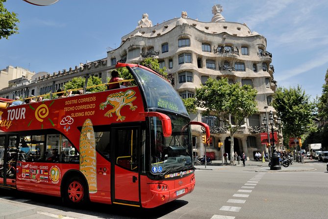 Barcelona City Tour Hop-On Hop-Off with Optional Boat - The east route from the harbor to Gaudí
