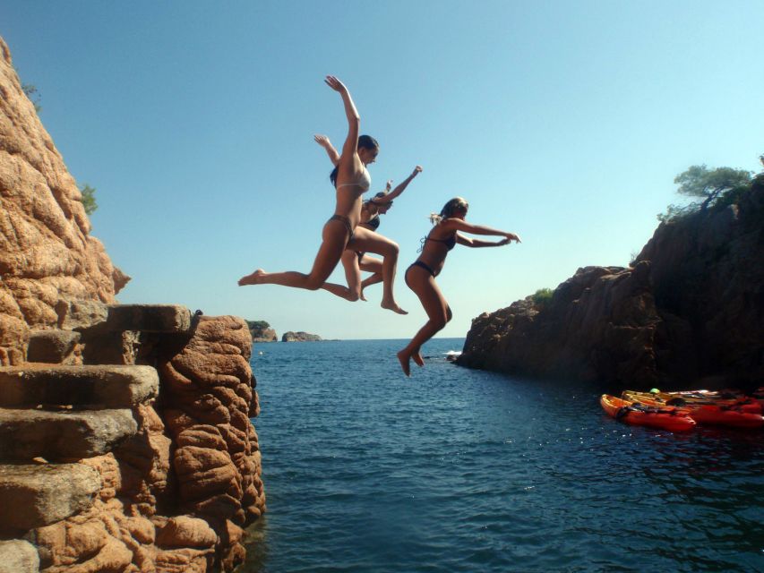 Barcelona: Costa Brava Kayak & Snorkeling Small Group Tour - Three hours among cliffs, caves, and coves