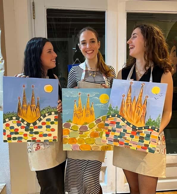 Barcelona: Create your own souvenir! Wine, Paint and Music! - The Themes Make Each Visit Different