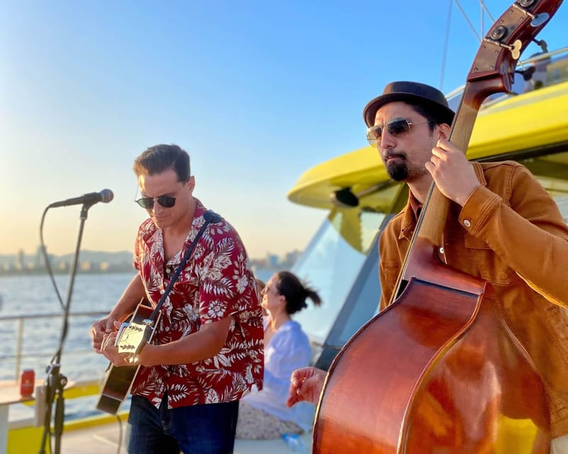 Barcelona: Daytime or Sunset Catamaran Cruise with Music - The best seats are not always the first seats