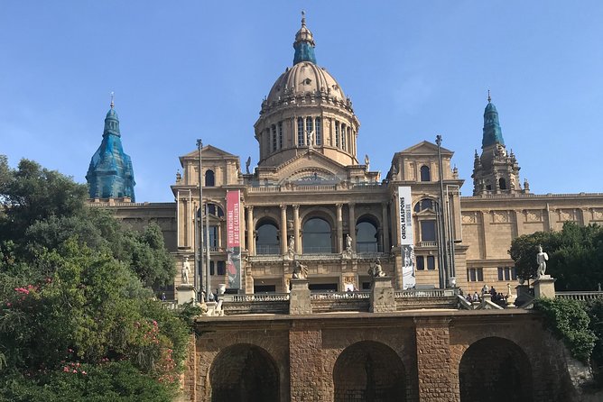 Barcelona E-Bike Guided Tour with Montjuic Hill - Climbing Montjuïc by motor-assisted bike