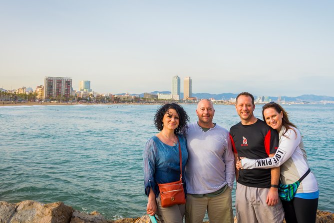 Barcelona E-Bike Photography Tour - Columbus Monument and the harbor at Mirador de Colom
