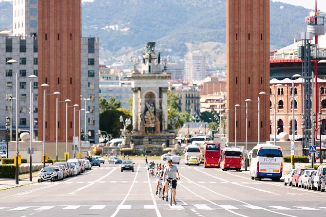 Barcelona Electric Bike Tour: Scenic Montjuic Panoramic Views - The Olympic Ring, Palau Sant Jordi, and Estadi Olímpic