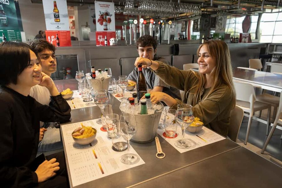 Barcelona: Estrella Damm Brewery Guided Tour with Tasting - Brew house, tanks, and the packaging plant