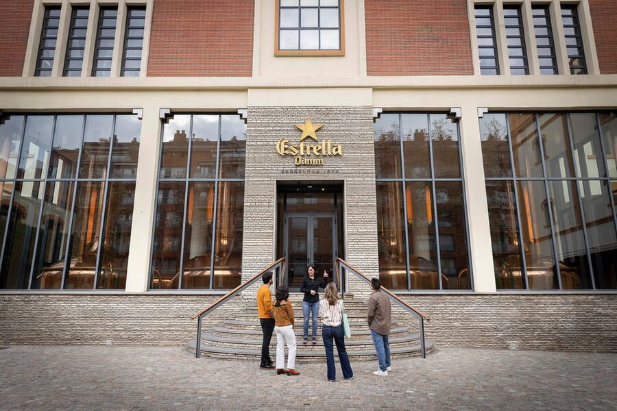 Barcelona: Estrella Damm Old Brewery Tour with Tasting - A short lesson in Estrella Damm’s origins