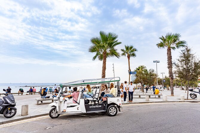 Barcelona Expert Plus Tour with Local Guide in Eco Tuk Tuk Private - From the Monumental bullring to modernist Hospital Sant Pau