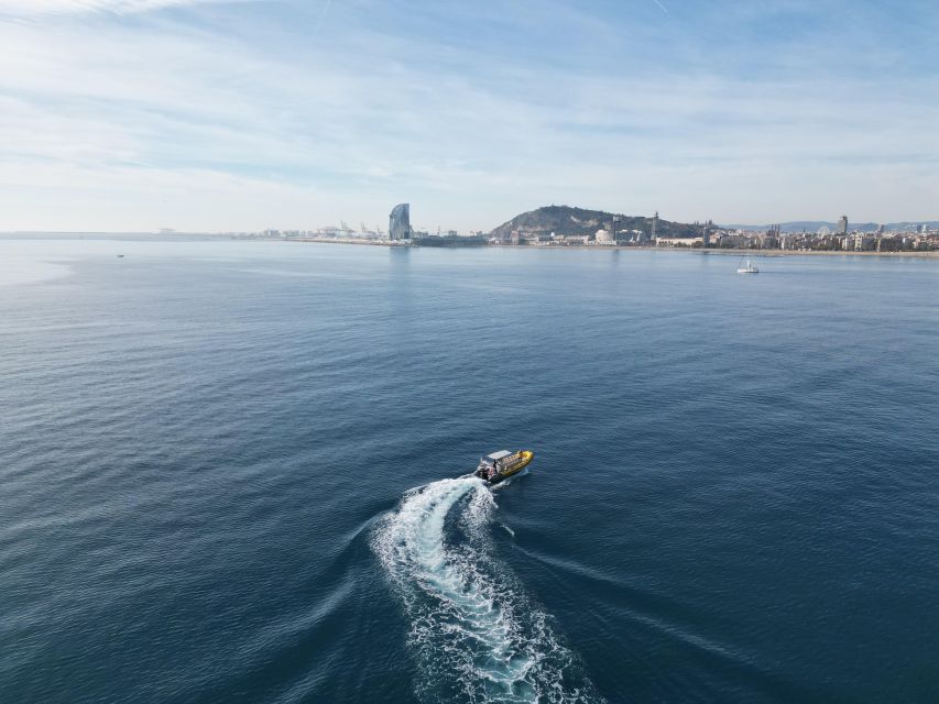 Barcelona: Fast Skyline Cruise - Leaving Anclademia at Port Olímpic
