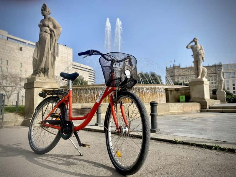 Barcelona: Full-Day Bike/E-Bike Rental with Helmet and Lock - Plaza de Catalunya and the Central City