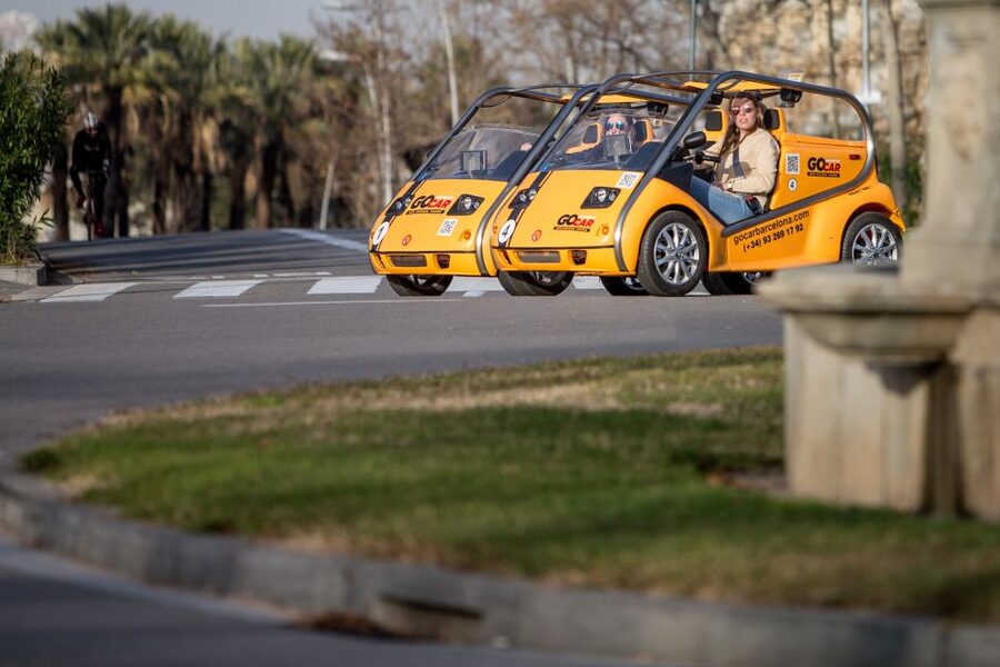 Barcelona: Full-Day GoCar Tour - Along the Mediterranean coast to Diagonal Mar