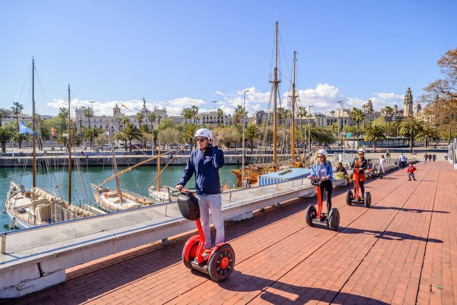 Barcelona Grand 2-Hour Segway Tour - Port Vell and the Columbus Monument
