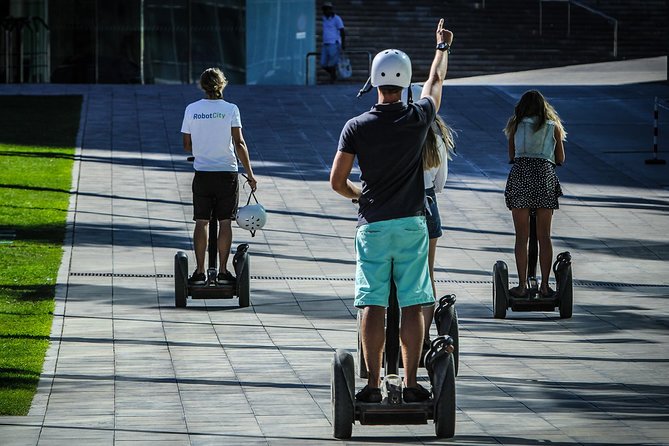 Barcelona Guided 2-hour Segway Tour - Getting comfortable on the Segway