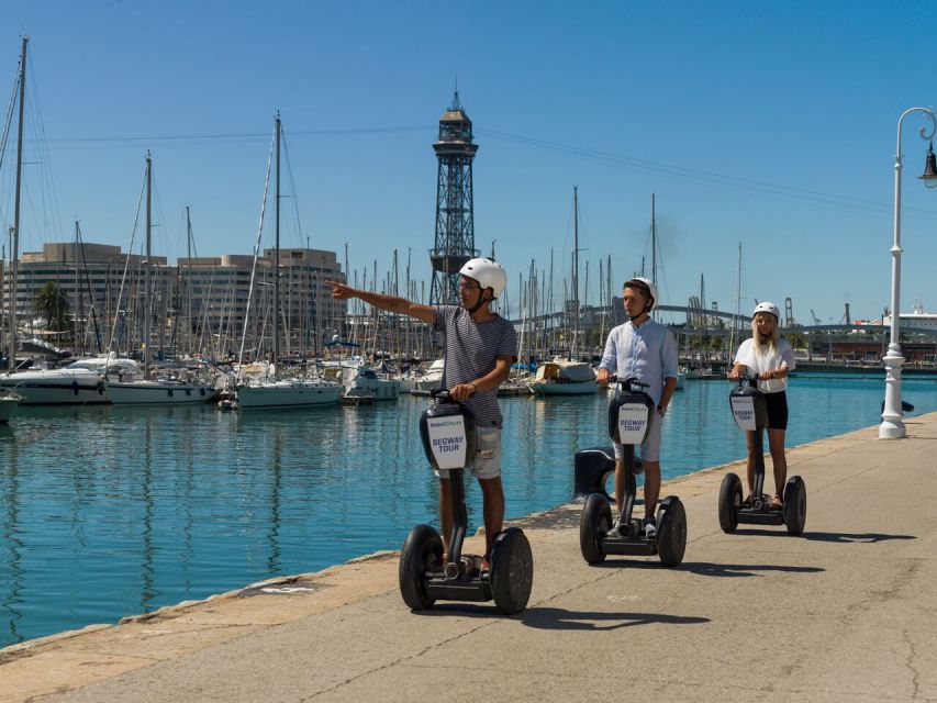 Barcelona: Guided Segway Tour - Starting at Jardins de les Tres Xemeneies
