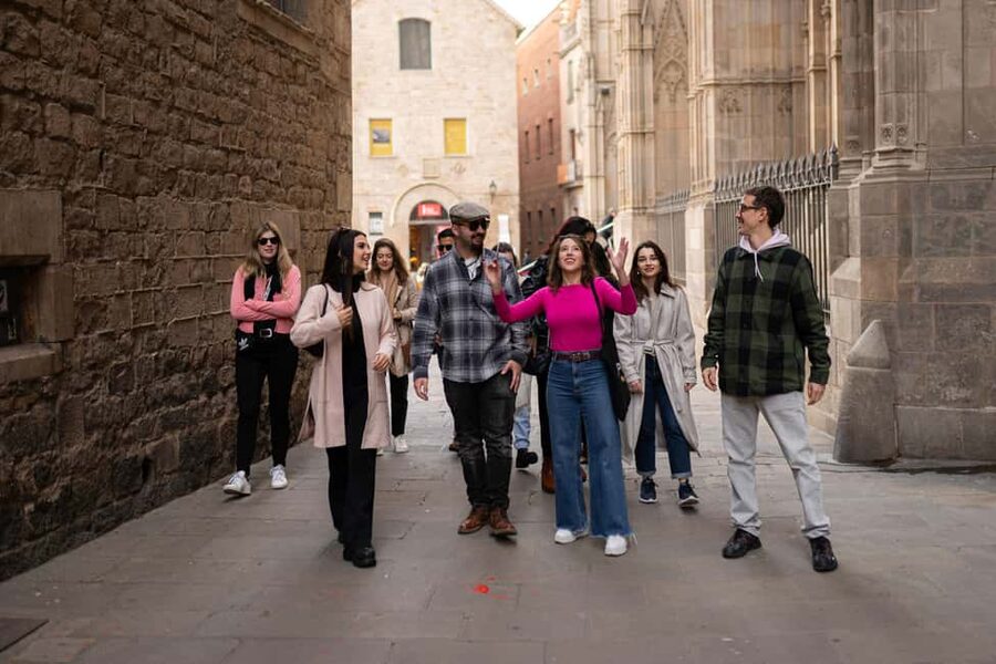 Barcelona: Guided Walking Tour of Top Sights and Hidden Gems - Starting at Plaça Nova and Roman Barcino