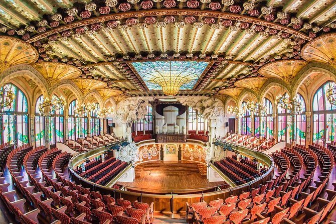 Barcelona Guitar Trio & Dance at the Palau de la Musica - A concert inside Barcelona’s most ornate music hall