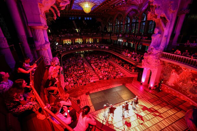 Barcelona Guitar Trio & Dance at the Palau de la Musica - A practical evening after sightseeing