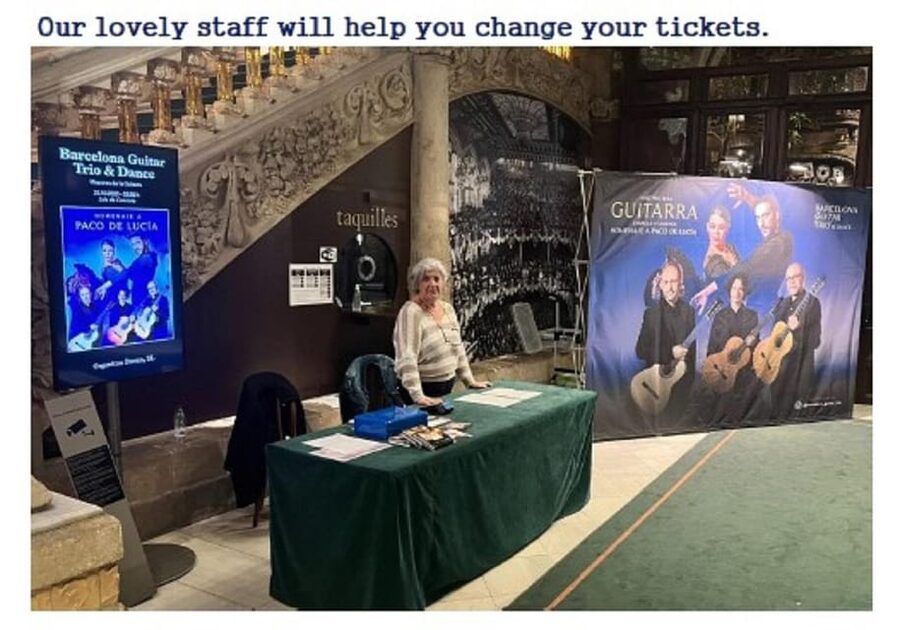 Barcelona: Guitar Trio & Dance @ Palau de la Música - Seating: what you need to know before booking