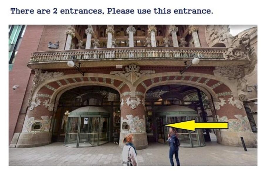 Barcelona: Guitar Trio & Dance @ Palau de la Música - Small practical details that improve the night